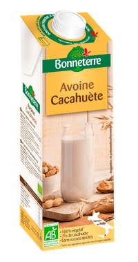 Boisson Avoine Cacahuete BIO