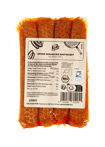 Saucisses Vegan BIO