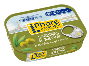 Sardines Huile Olive BIO