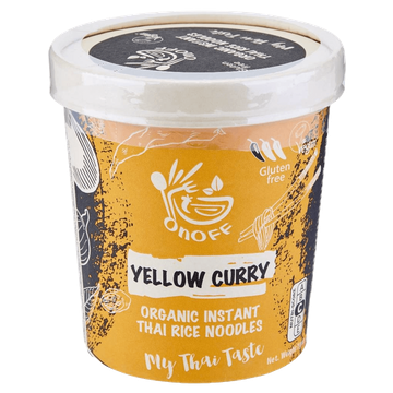 Yellow Curry Instant Noodles Organic