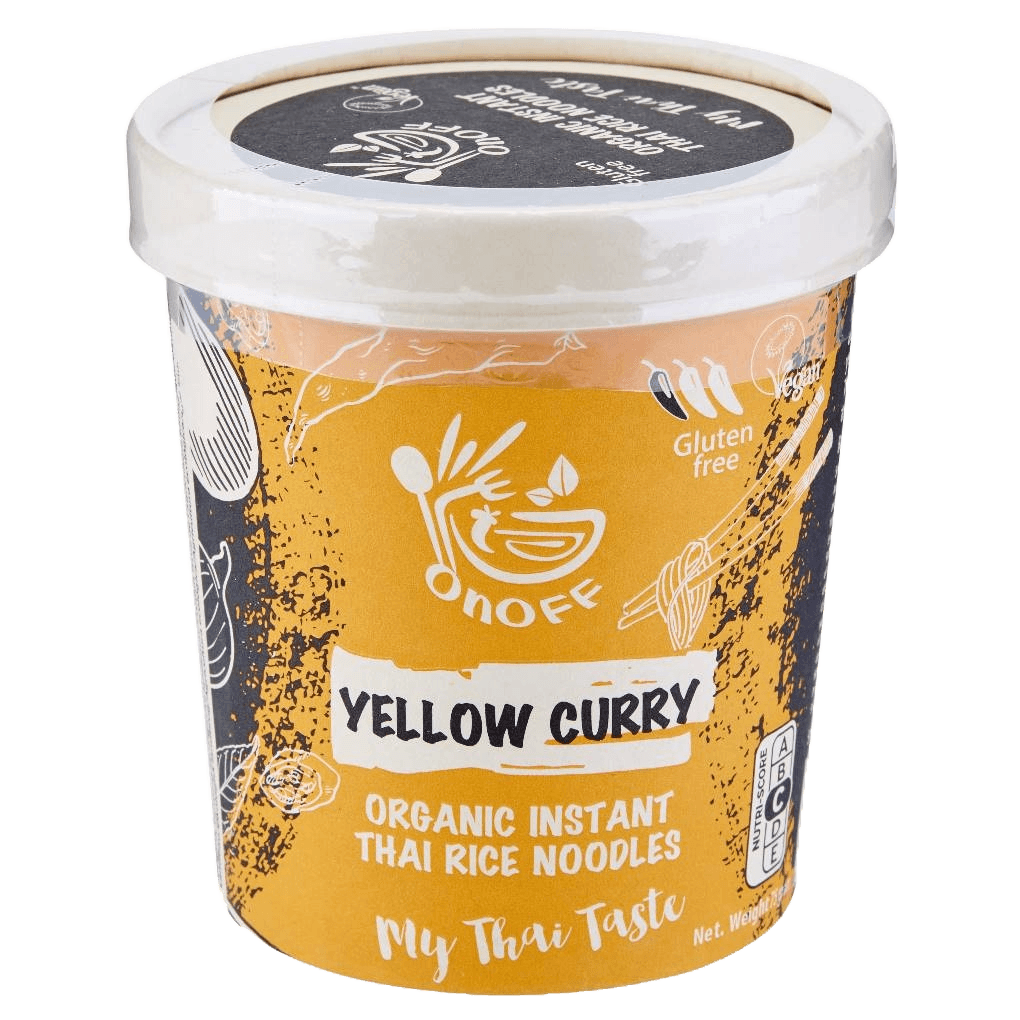 Gele Curry Instant Noedels 0