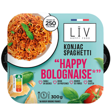 Plat Préparé Konjac Bolognaise