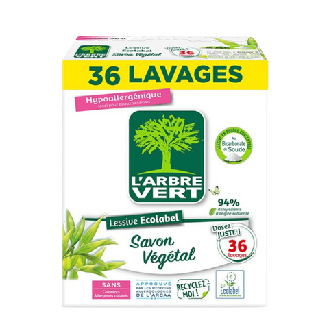 Lessive Poudre Savon Végétal