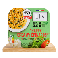 Konjac Spaghetti - Happy Creamy Spinach