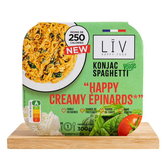 Konjac Spaghetti - Happy Creamy Spinach 0