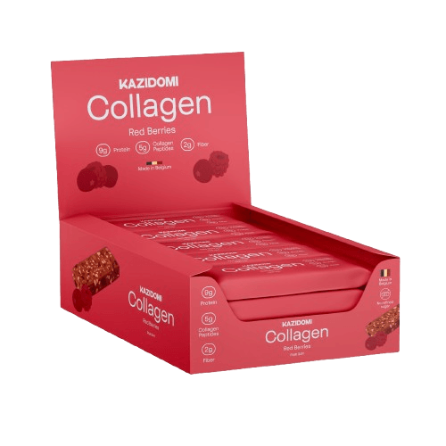 Barres au collagène Fruits Rouges (5g collagène/ barre)