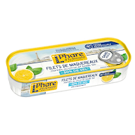 Makreelfilets Citroen Basilicum -50% Zout 