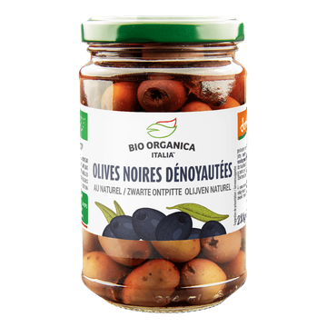 Pitted Black Olives Natural