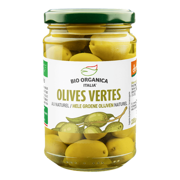 Whole Green Olives Natural