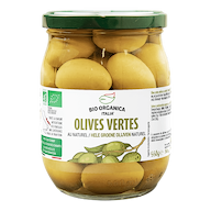 Olives Vertes Entières Nature Grosse 