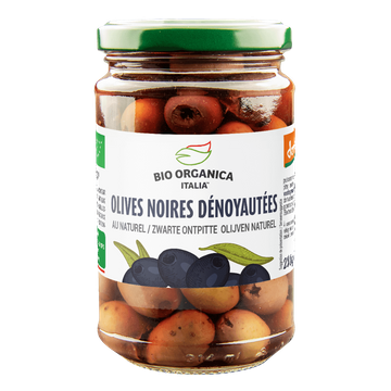 Olives Noires Dénoyautées Huile