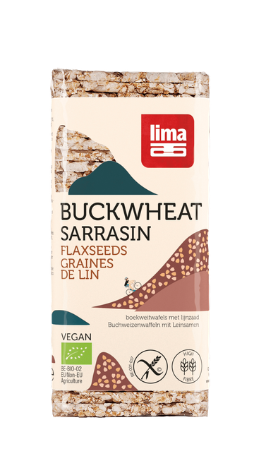 Buckwheat Cakes With Flaxseed Organic