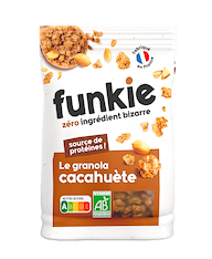 Pinda & Kikkererwtenvlokken Granola bio