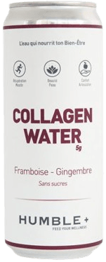 Raspberry Ginger Collagen Water