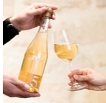 Vin Petillant Allegé Alcool 5° (light wine with alcohol) 1