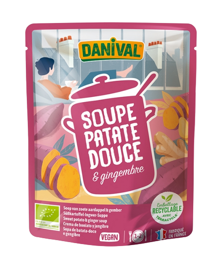 Soupe Patate Douce Gingembre