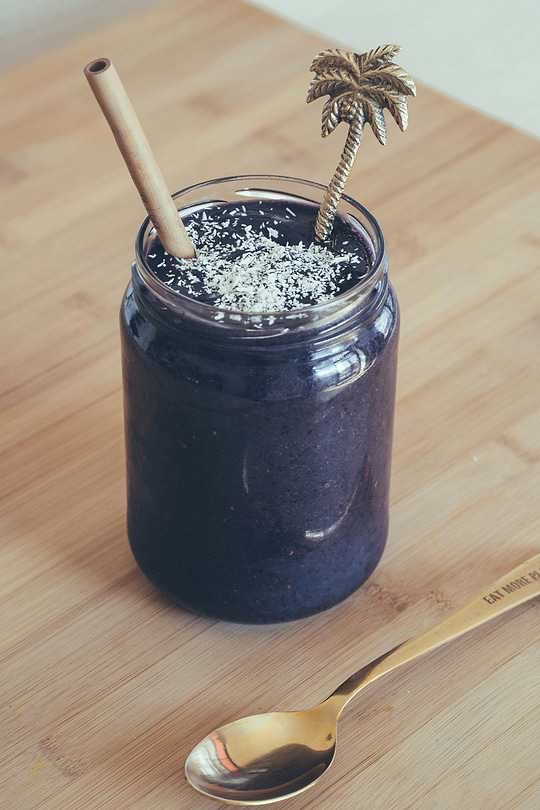 Smoothie violet anti-inflammatoire