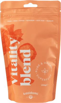 Vitality Blend Powder Organic Best Before : 30/04/24