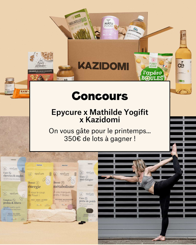 Concours Kazidomi x Yogifit x Epycure