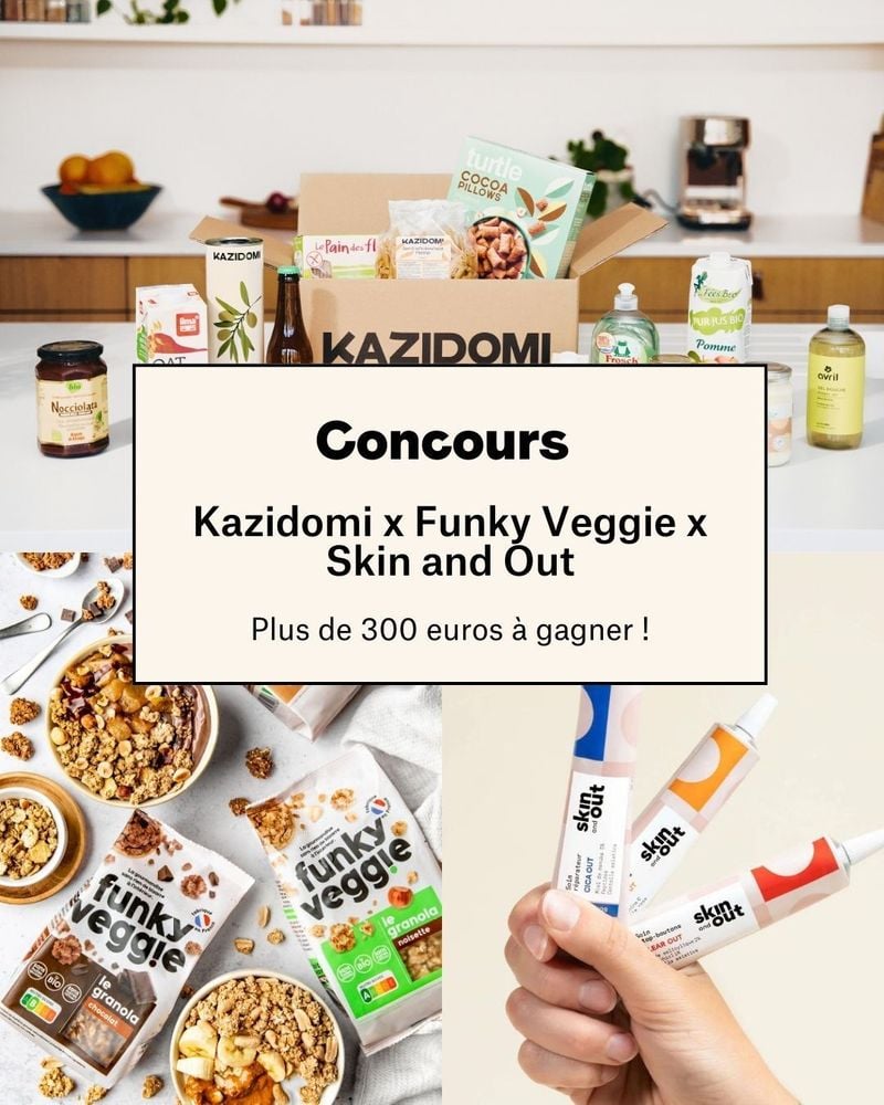 Concours Kazidomi x Skin and Out x Funky Veggie