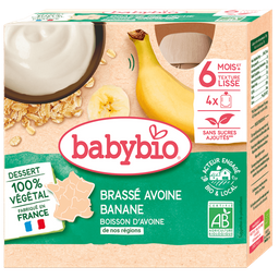 Plantaardige Havermout Banaan + 6 maanden