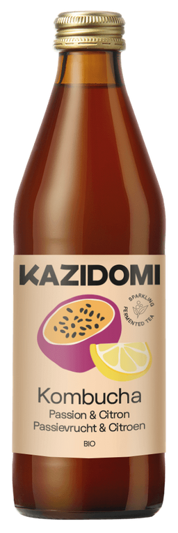 Passion Fruit & Lemon Kombucha