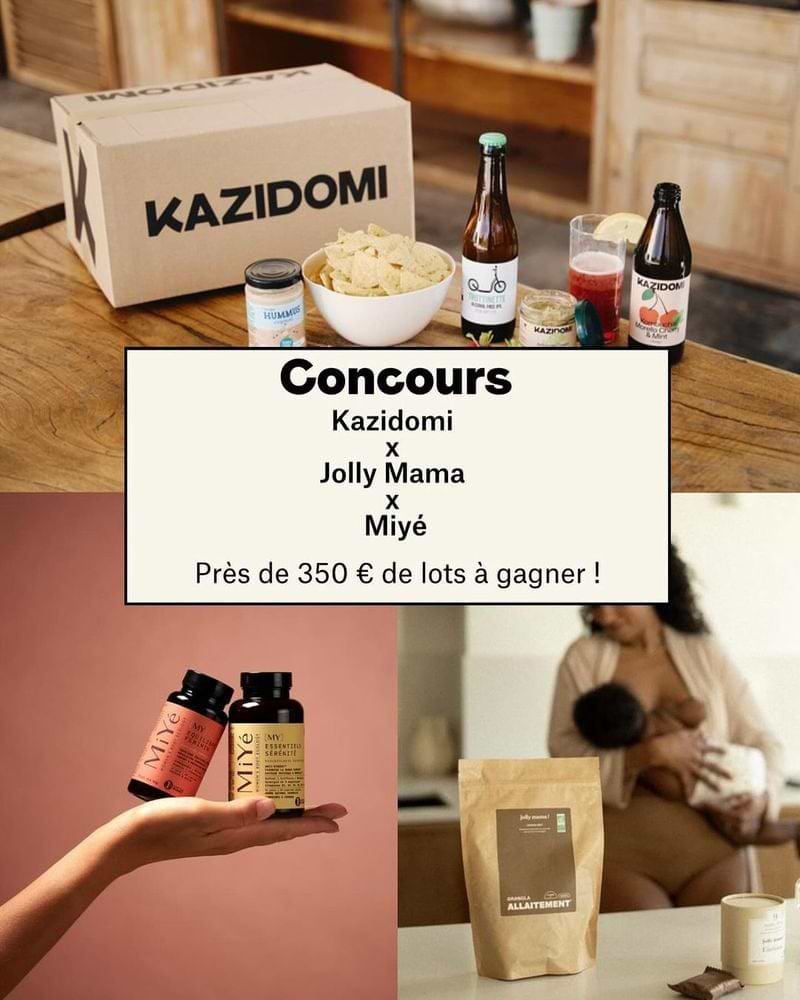 Concours Kazidomi x Miyé x Jolly Mama