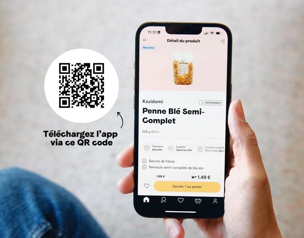 Téléchargez l'application Kazidomi