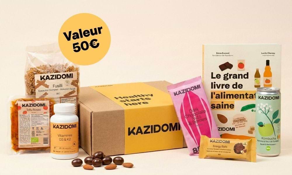 Votre pack "healthy starts here" offert