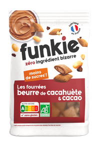 Céréales Fourrées Beurre De Cacahuète & Cacao BIO