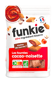 Gevulde ontbijtgranen met cacao en hazelnoten bio