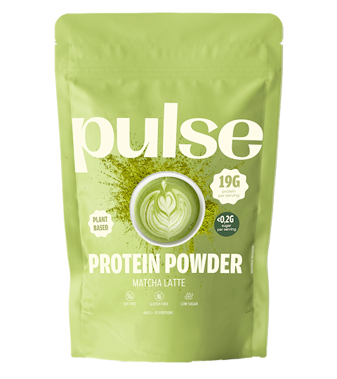 Matcha protein powder (64% protein)