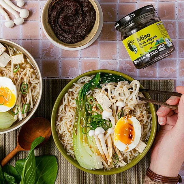 Gepasteuriseerde zeewier miso Kombu royal