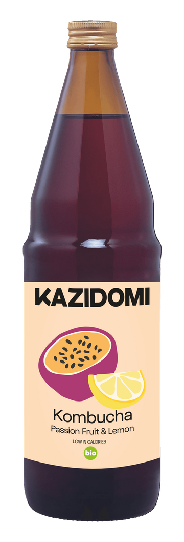 Passievrucht & Citroen Kombucha BIO