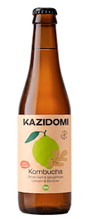 Limoen & Gember Kombucha bio