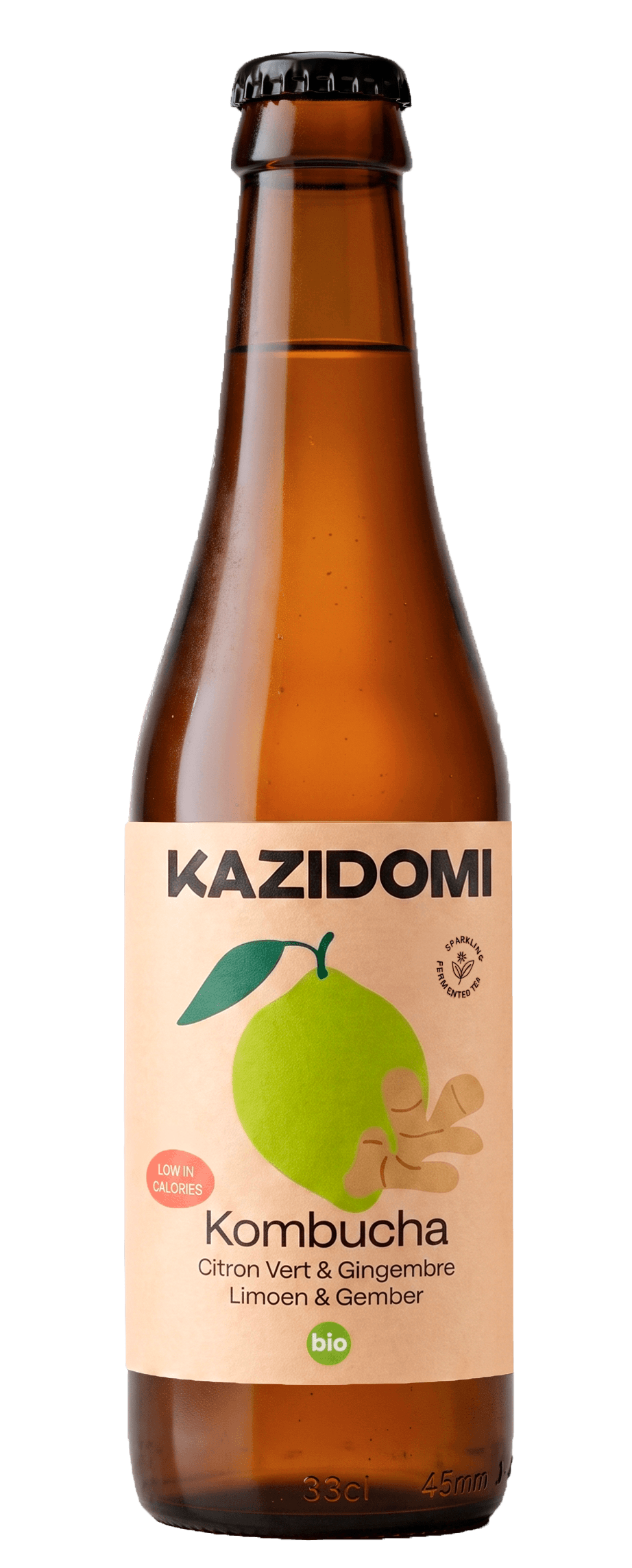 Limoen & Gember Kombucha