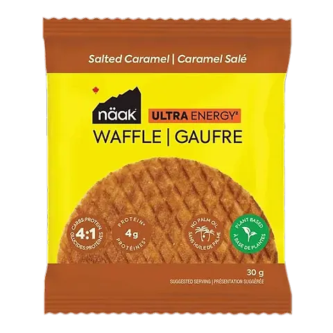 Salted Caramel Energy Waffles