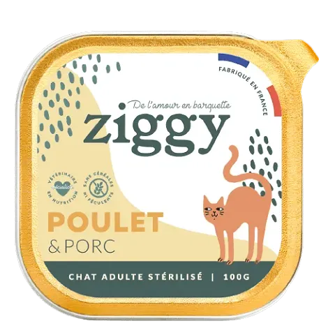 Pack Pâtée Chat Adulte Stérilisé Poulet