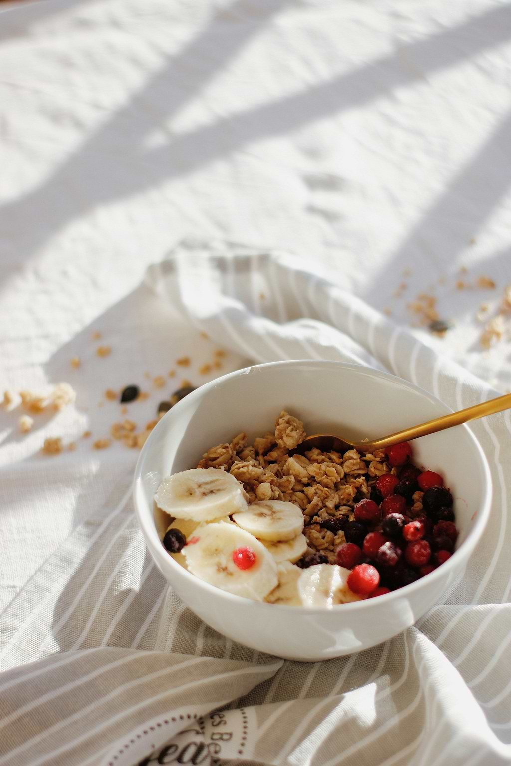 Son petit-déjeuner des champions