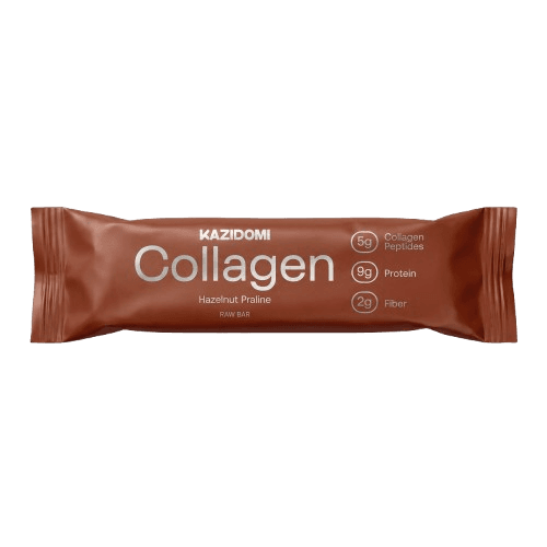 Barre au Collagène Praliné Noisette (5 g de collagène / barre)