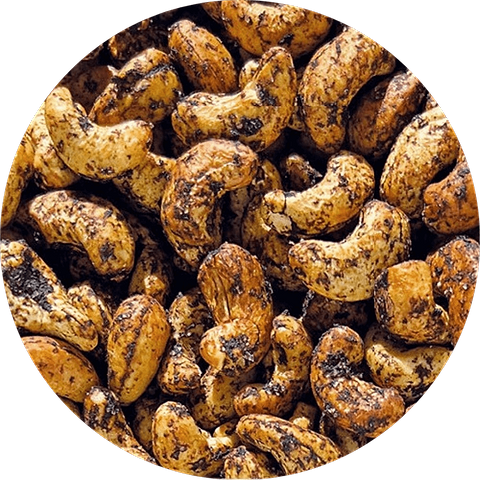 Zwarte Knoflook Cashewnoten