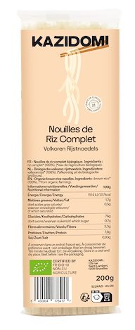 Organic Brown Rice Noodles 