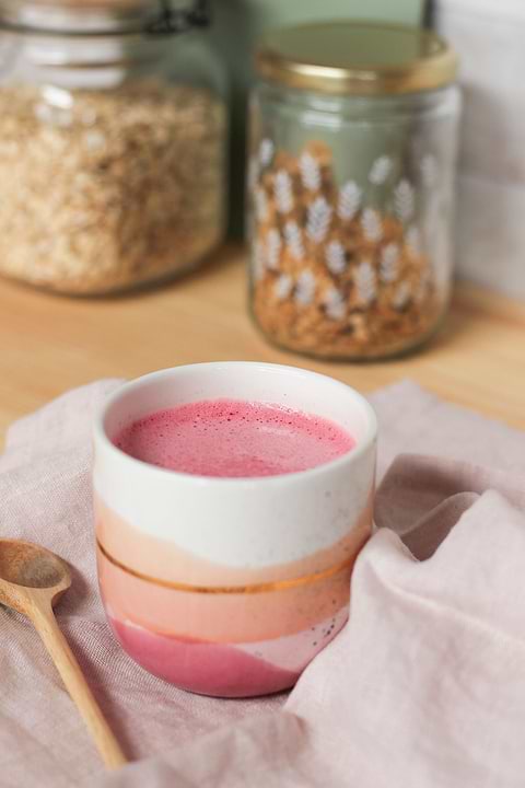Pink Chai Latte