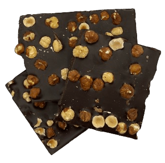 Morceaux Chocolat Noir 70% aux Noisettes en Vrac