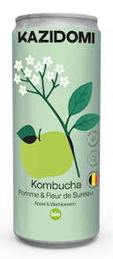 Kombucha Pomme Fleur de Sureau bio