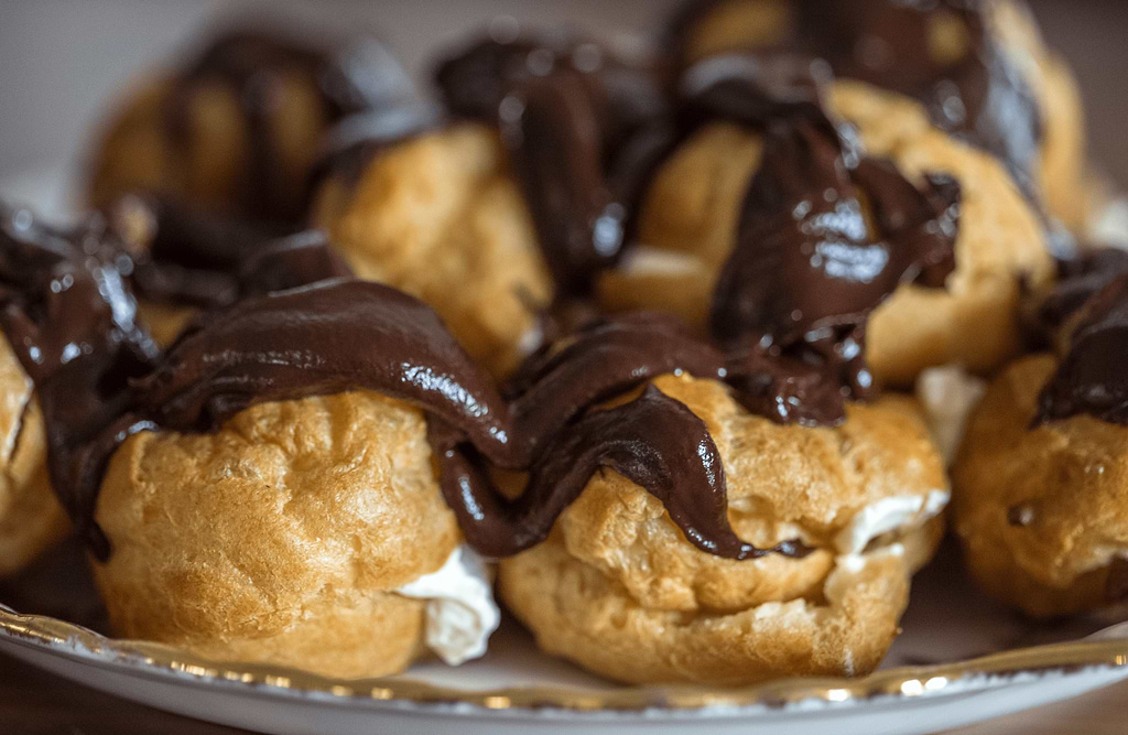 Profiteroles vegan