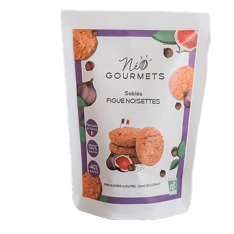 Low GI Fig Hazelnut Shortbread