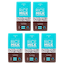 Pack x5 Vegan Fair Trade Chocolate Best Before : 31/05/23