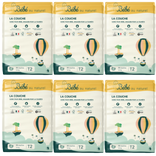 6 x Diapers T2 (3-6 kg) Pack 0