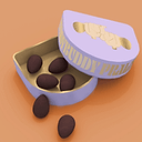 Eieren Chocolade Praline